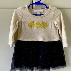 Baby Gap + Junk Food mixed fabric dress, 12-18 mo